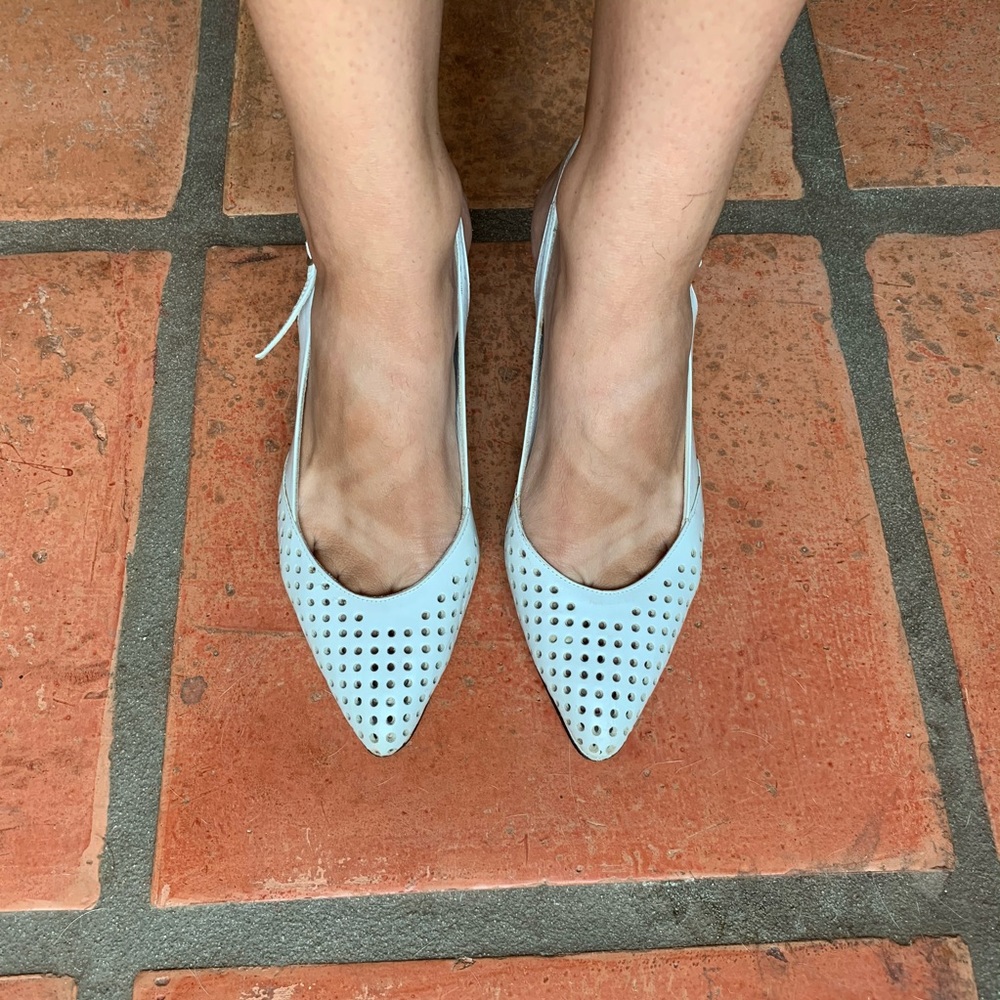 Vintage White Heels